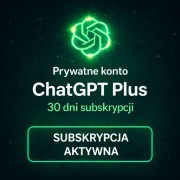 CHATGPT PLUS GPT-5.2 KONTO PRYWATNE 30 DNI INDYWIDUALNE AI PRO INTELIGENCJA