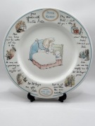 Porcelanowy talerz Peter Rabbit firmy Wedgwood, 24,5 cm