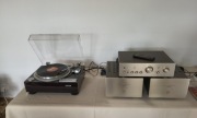 Zestaw Denon DP 59L, Denon PRA S10, monobloki Denon  POA S10 idealny stan