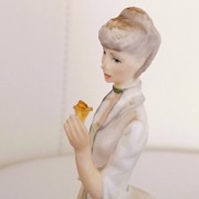 **WIOSNA**dama z porcelany biskwitowej ROYAL Worcester 1978+