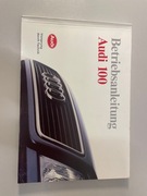 Instrukcja niemiecka Audi 100. 