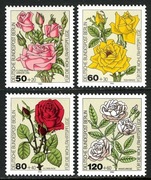 Flora kwiaty róże 680 - 683 ** 