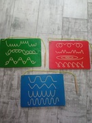 Zestaw 3 tablice grafomotoryczne