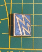 Stara spinka znaczek pins Targi Lipskie Messe 