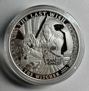 Moneta Wiedźmin Ostatnie Życzenie 2 oz srebrna 2023