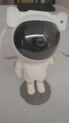 Lampka Nocna LED Projektor Gwiazd Galaktyk Kosmos Astronauta Stojący Pilot
