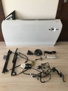 Renault LAGUNA III COUPE podnośnik szyby LEWY klamka wkładka zamek wiązka