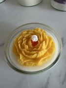 Świeczka z aromatem Słodkiej pomarańczy. Sojowa, ręcznie robiona