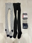5 par nowych rajstop 11 lat 146 Boboli ZARA Mango i Pepco