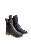 Nowe jesienne buty za kostkę sznurowane młodzieżowe