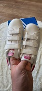 Sneakersy białe na rzepy Stan Smith adidas nowe nieużywane 34 wkładka 22cm