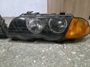 Lampy swiatla obudowa chrom xenonow przod bmw e46 przedlift