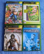 Zestaw 4Gier Xbox Classic! Serious Sam Prince, Of Persia, Deus Ex, Oddworld