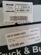 Linka otwierania maski TGM TGL