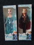Lalka Elsa i Anna Disney Frozen kraina lodu zestaw 