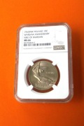 10 zł. 1965 Warszawska Nike  NGC  MS66