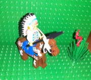 Lego Western Indianin na koniu
