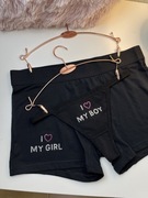 Zestaw dla pary (Bokserki/Majteczki) „I love my …“
