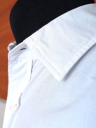 Wizytowa męska biała koszula Massimo Dutti finest fabric