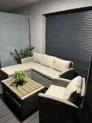 Hit na Taras Balkon zestaw narożnik technorattan 