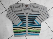 2 cienkie, ciepłe sweterki dla przedszkolaka, 116