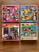 4 zestawy Puzzle Trefl 4w1