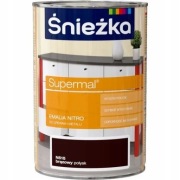 ŚNIEŻKA supermal NITRO Brązowy N515 0,8L emalia do drewna i metalu %