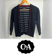 Palomino by C&A Sweter Swetwrek chłopiec 128cm 7-8 lat granatowy