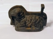 Zabytkowa żeliwna Forma do pieczenia BARANEK XIX/XXw.