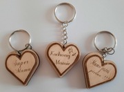 Brelok do kluczy ze sklejki