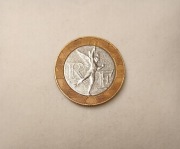 Moneta 10 franków francuskich z 1991 r.