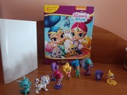 Shimmer & Shine My Busy Books – książka po angielsku + mata + 10 figurek