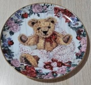 FRANKLIN MINT Talerz ozdobny porcelanowy w pudelku 