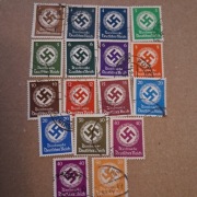 Rzesza   Swastyka  znaczki różne 