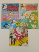 Mickey Mouse 3 numery z 1990 roku