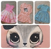 Sukienki 3szt.-  H&M i Reserved -134/140 NOWE