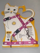 Szelki Dla Małego Kota Rozmiar S Dingo Fioletowe Nowe [2]