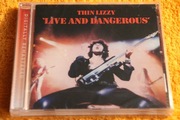 THIN LIZZY - LIVE AND DANGEROUS (1978) CD_NOWA Folia! 