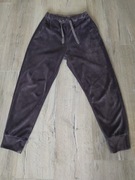 Spodnie dresowe MOODO welurowe dziewczęce młodzieżowe damskie XS