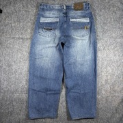 Spodnie EST Jak Southpole Baggy Y2K Vintage Streetwear Skate Jeansy 38x30