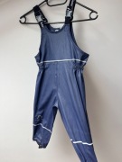 Spodnie ogrodniczki przeciwdeszczowe gumowe 86/92 na wiosnę lato jesień 