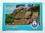 Ciężkowice skały herb / pow. Tarnów