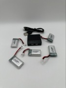 zestaw akumulatorów litowo-polimerowych z ładowarką przeznaczony do dronów