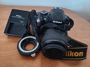 Nikon DIGITAL CAMERA D3300 z ładowarką