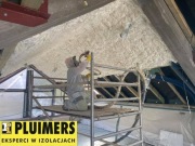 Ocieplenie poddasza piana PUR otwartokomórkowa 