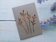 Scrapki złote gałązki długie mix 4szt