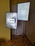 Studyjny zestaw oświetleniowy foto 2x 4x 65W 5500K