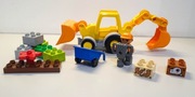 Lego DUPLO 10811 Koparka spychacz budowa Unikat