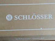 Zawór termostatyczny zespolony Schlosser DUO-PLEX kątowy prawy biały