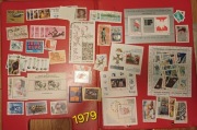 Znaczki Poczty Polskiej, abonament, rocznik 1979
